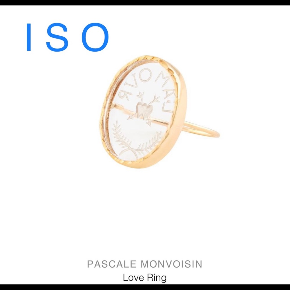 ISO Pascale Monvoisin Love Ring